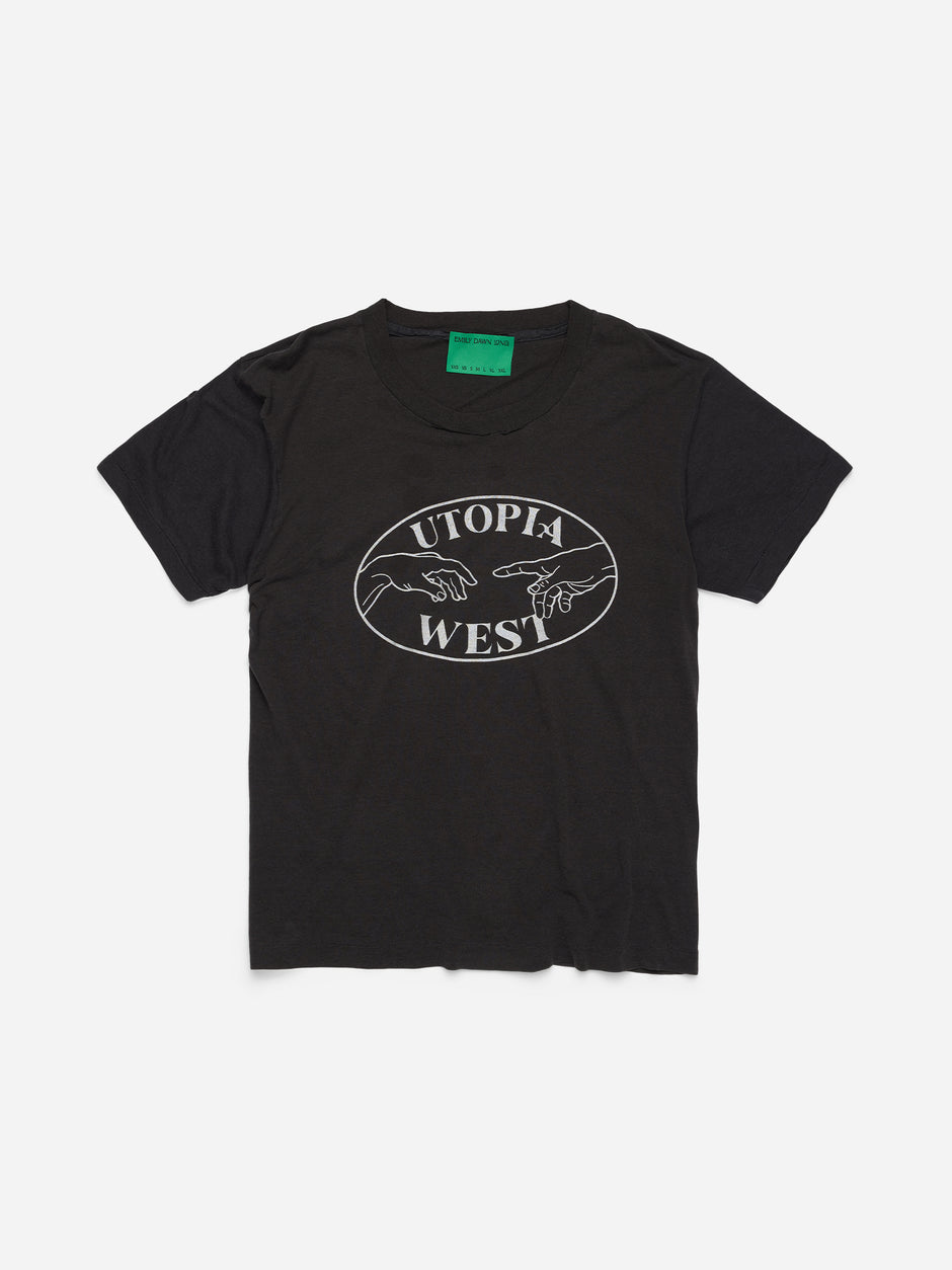 UTOPIA WEST - Black Tee_M/L (f)
