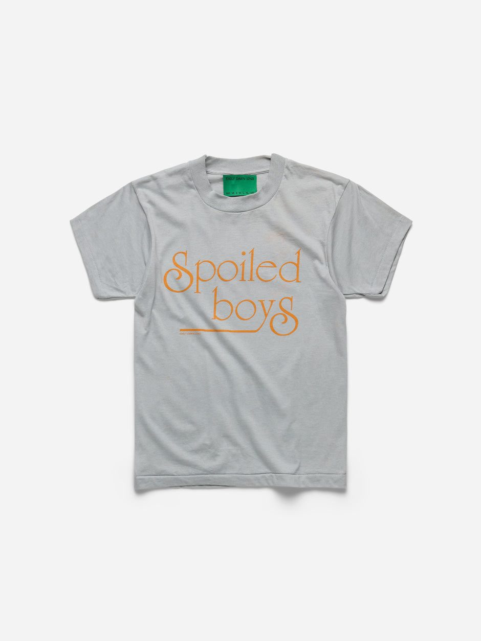 SPOILED BOYS - Grey Tee_S/M (c)
