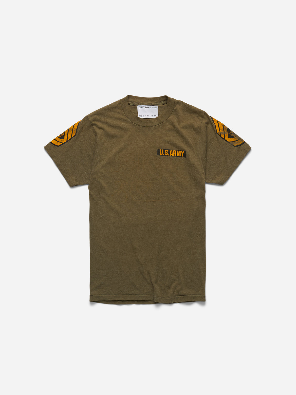SPOILED BOYS -  Brown Tee_Army_S (kk)