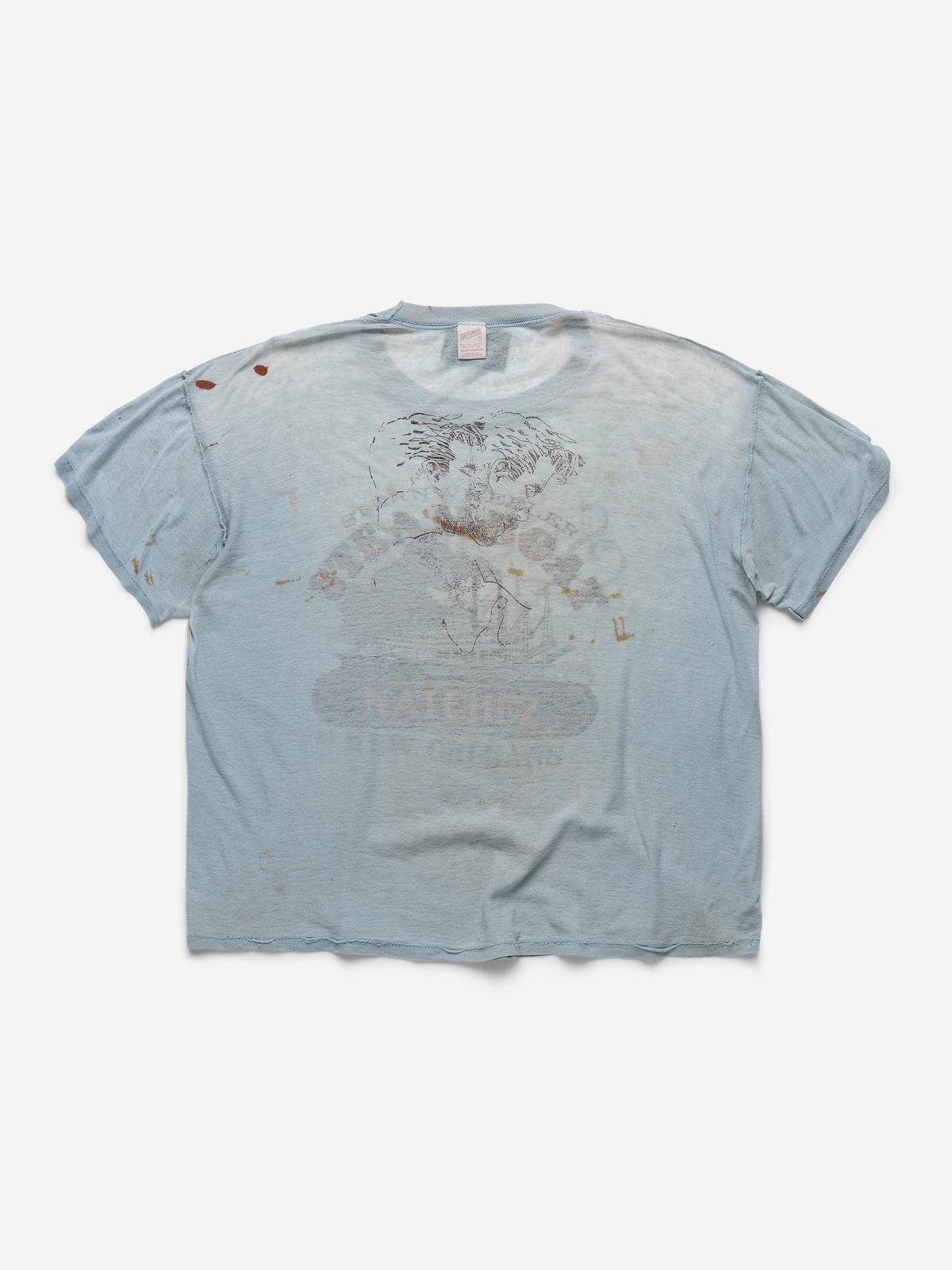 SPOILED BOYS - Washed Baby Blue Tee_Ship_L (e)