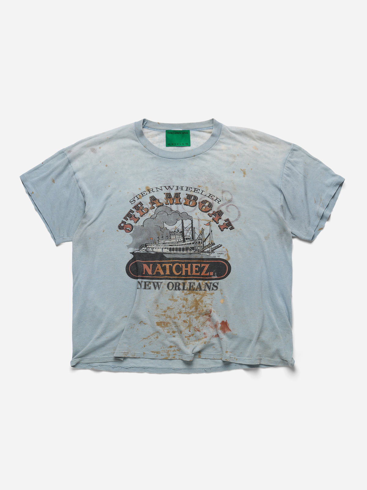 SPOILED BOYS - Washed Baby Blue Tee_Ship_L (e)