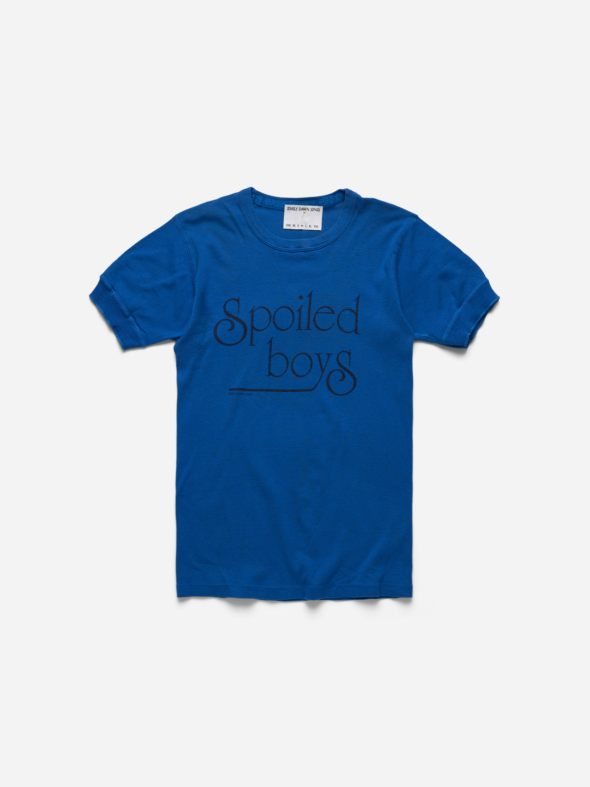 SPOILED BOYS - Blue Tee_M (p)