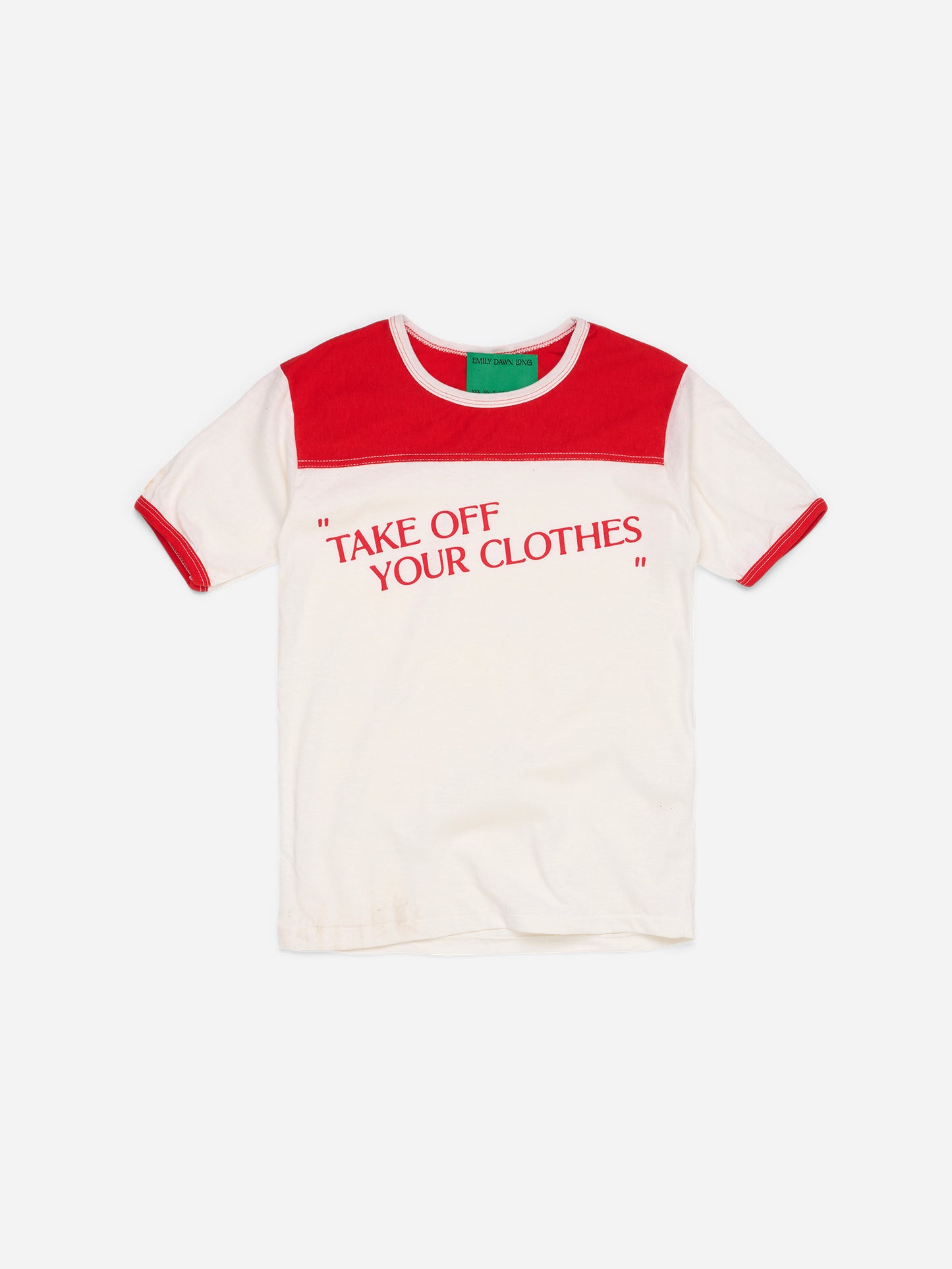 “TAKE OFF YOUR CLOTHES”_XS/S (A)