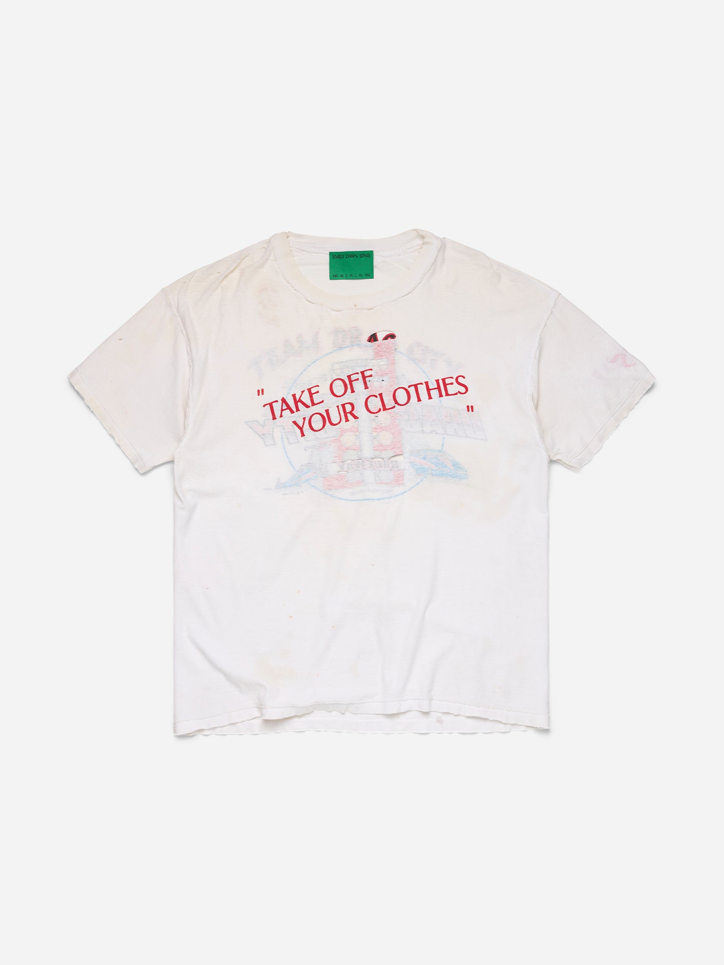 “TAKE OFF YOUR CLOTHES” 13  - White_Drag City_L
