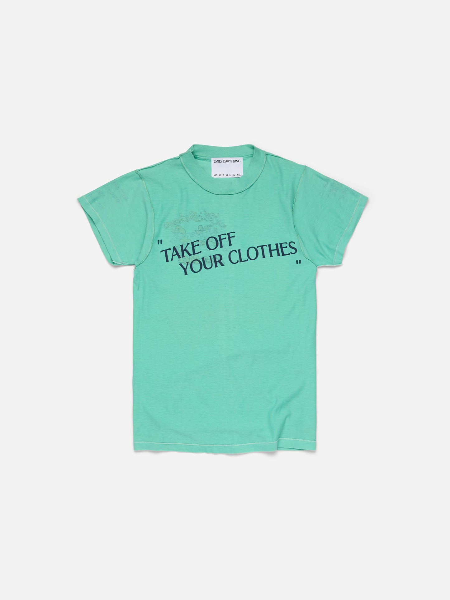 “TAKE OFF YOUR CLOTHES” 13  - Teal 1_Road Race_S