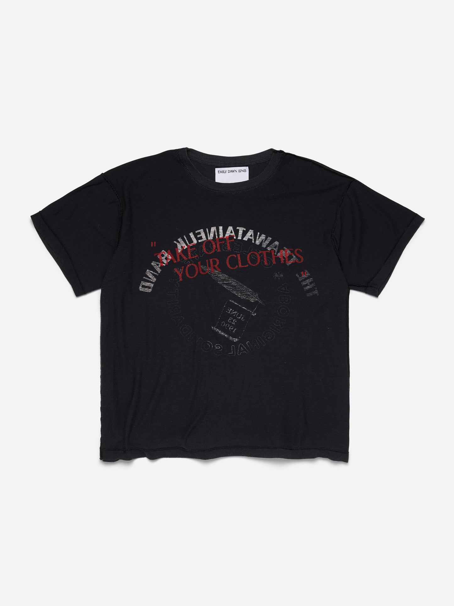 “TAKE OFF YOUR CLOTHES” 13  - Black_Band_CROPPED M/L