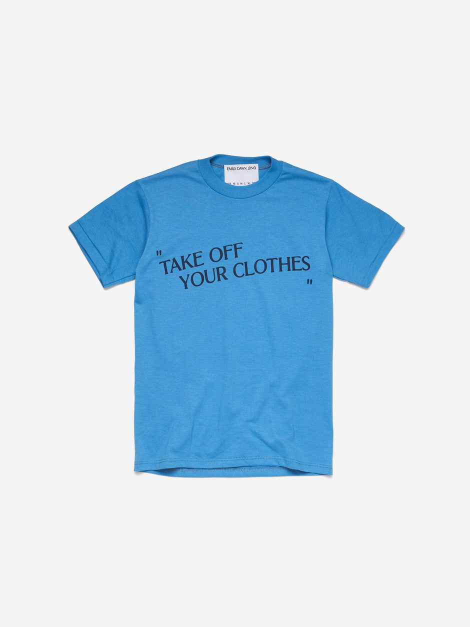 “TAKE OFF YOUR CLOTHES” 13  - BLUE_S