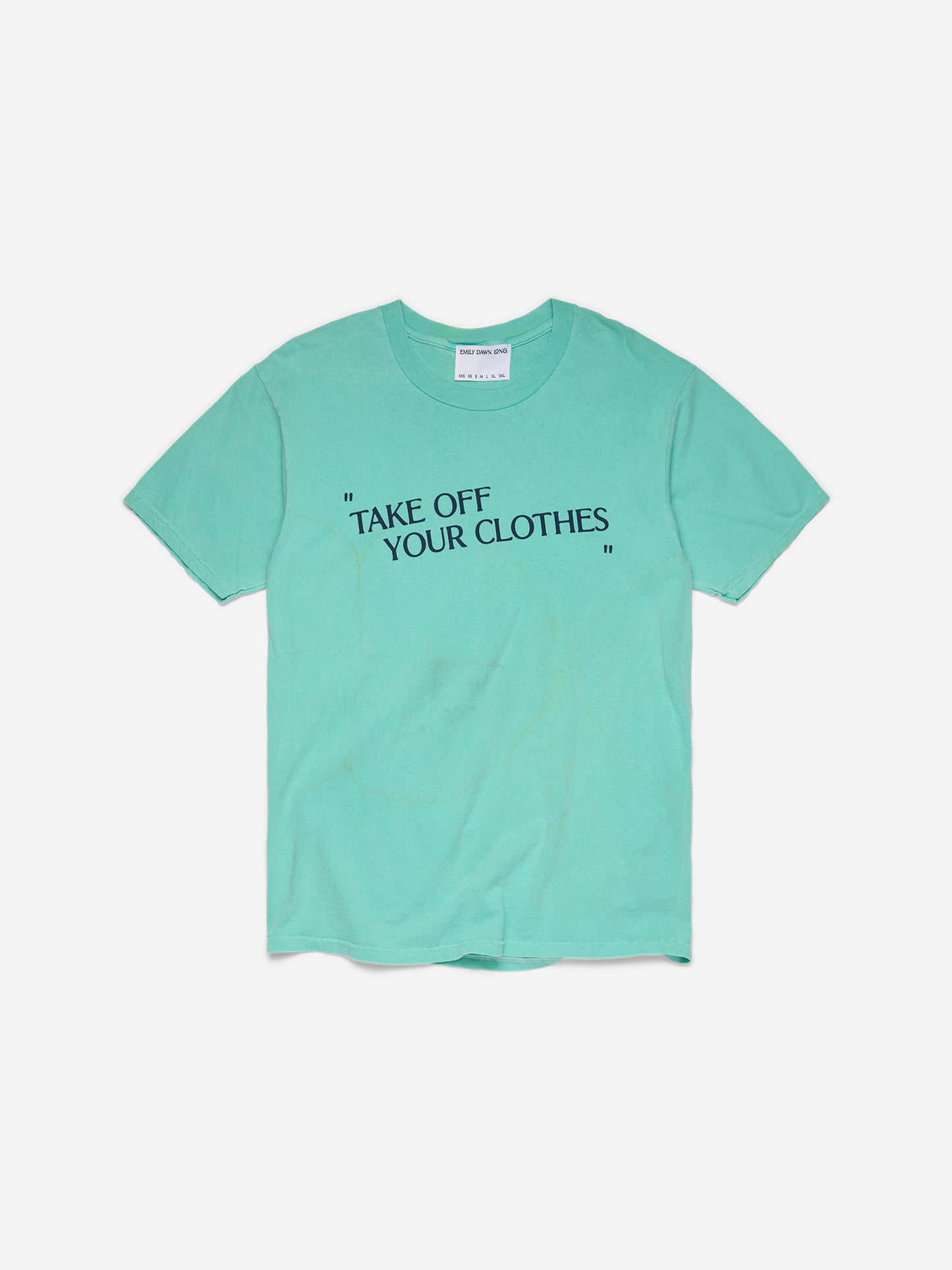 “TAKE OFF YOUR CLOTHES” 13  - Teal 2_L