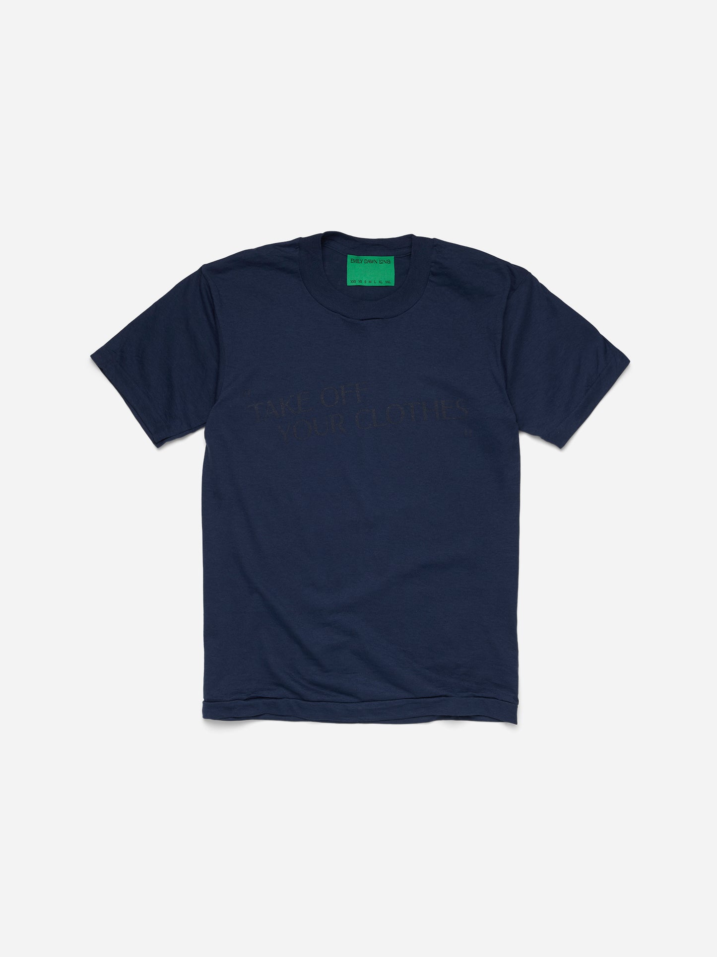 “TAKE OFF YOUR CLOTHES” 13  - Navy 2_M