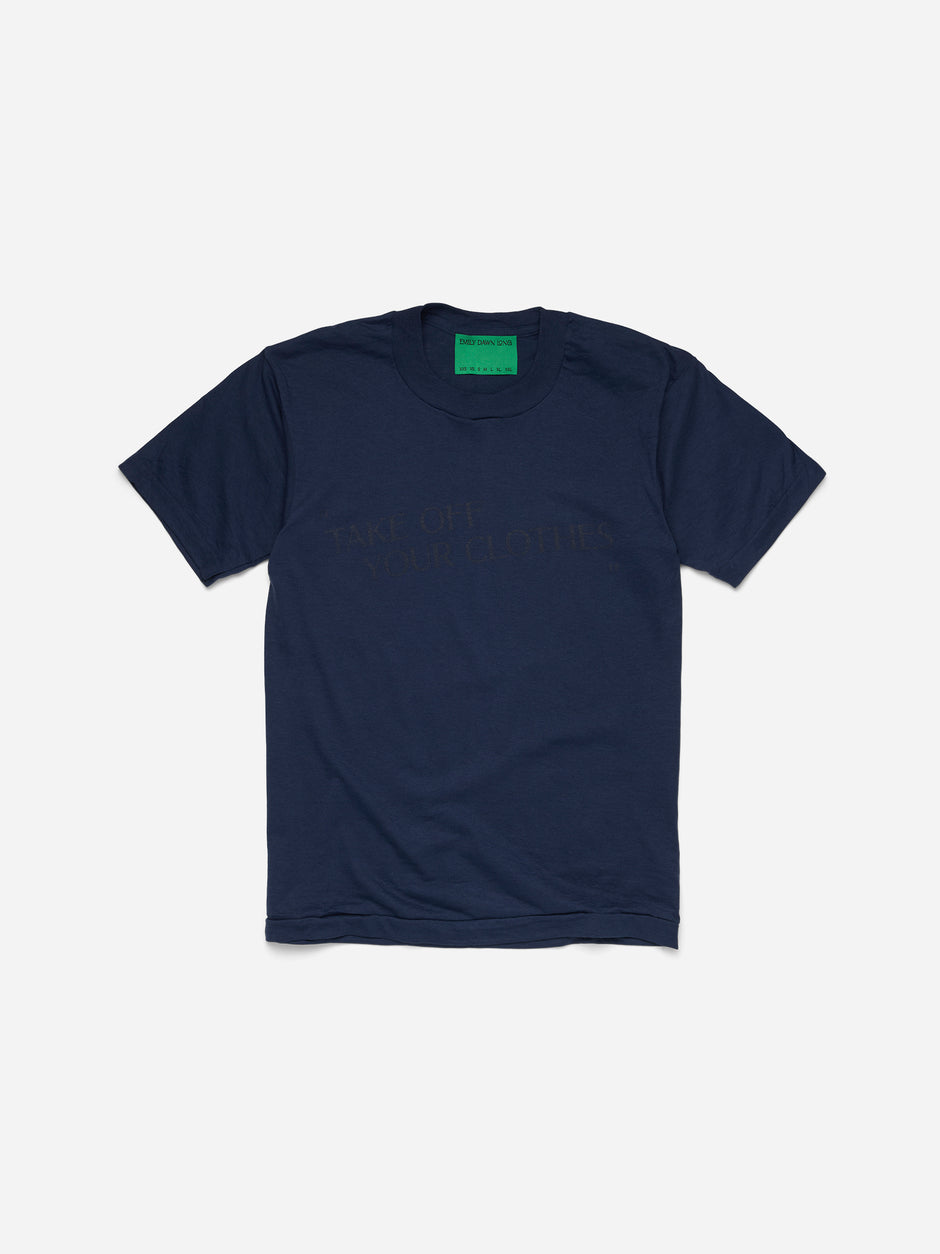 “TAKE OFF YOUR CLOTHES” 13  - Navy 2_M