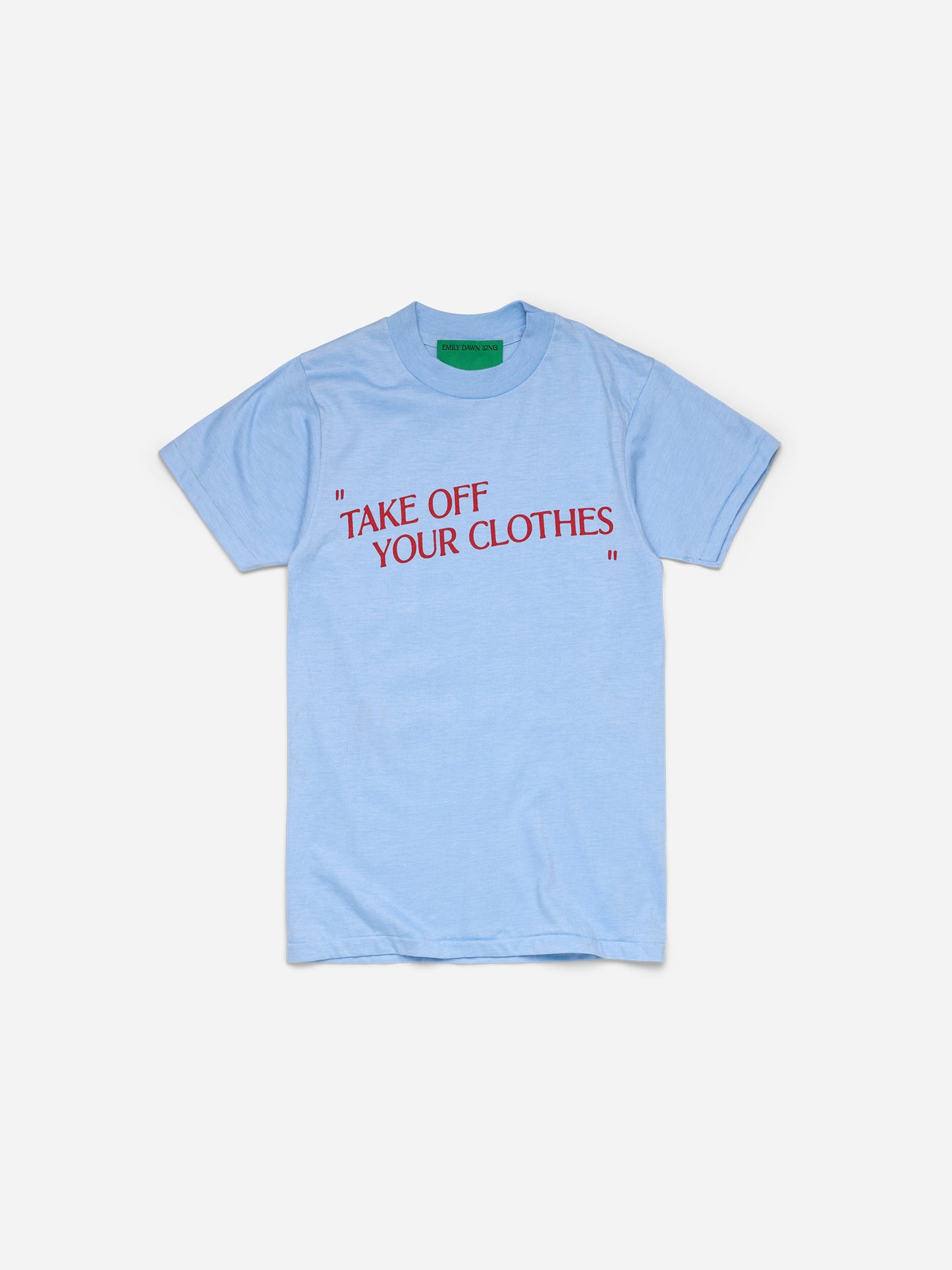 “TAKE OFF YOUR CLOTHES” 13  - Blue 2_XS/S