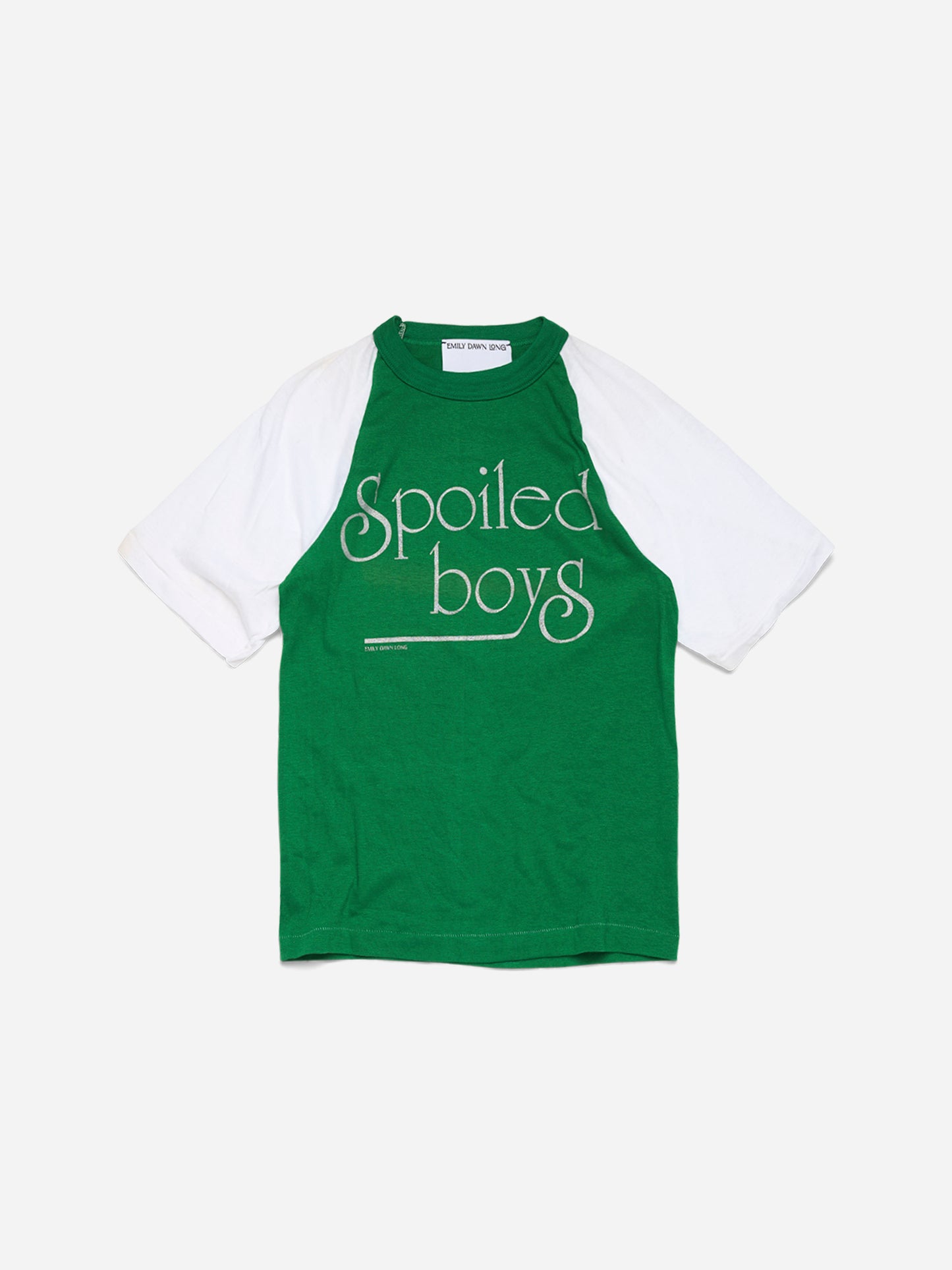 SPOILED BOYS GREEN WHITE_
