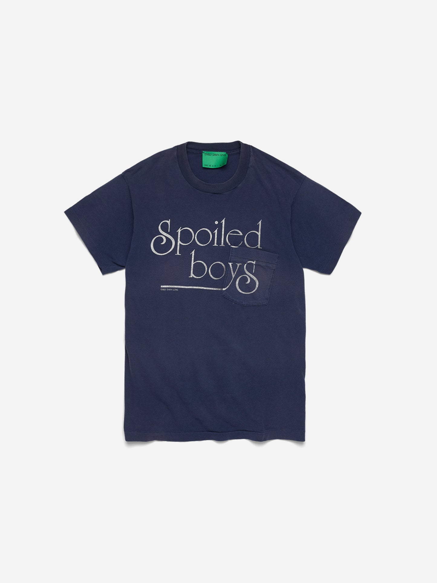 SPOILED BOYS WASHED NAVY_