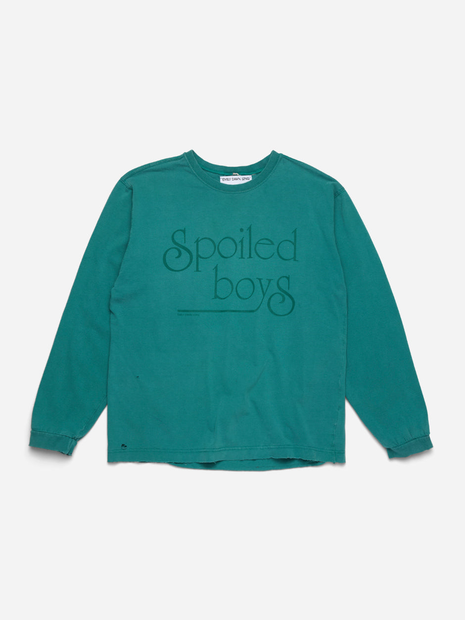 SPOILED BOYS WASHED TEAL_