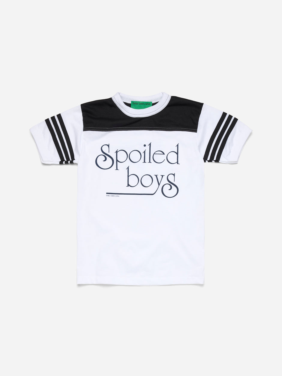 SPOILED BOYS WHT BLK_STRIPE_S