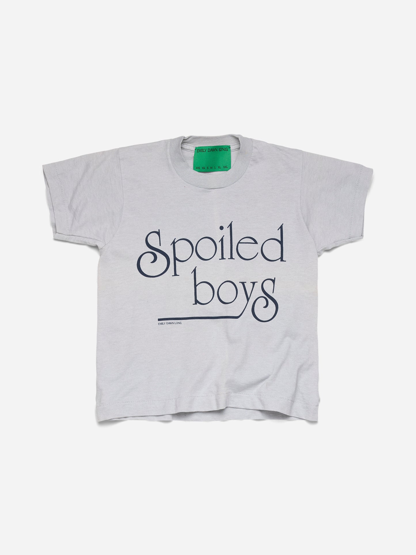 SPOILED BOYS WHT BBY TEE_XXS