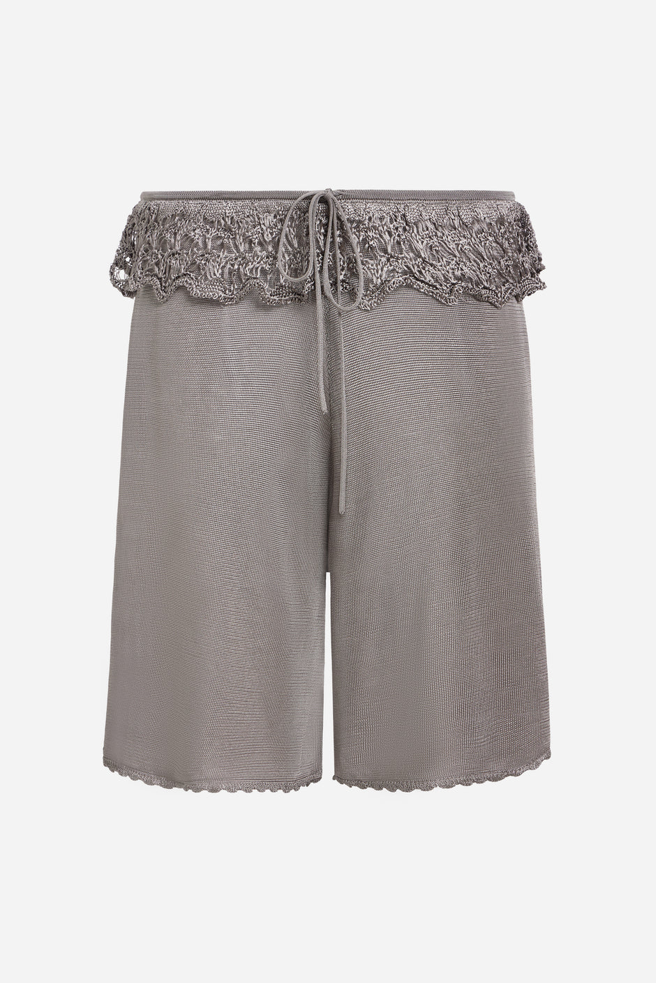 Smoke - Ash Ruffle Shorts 