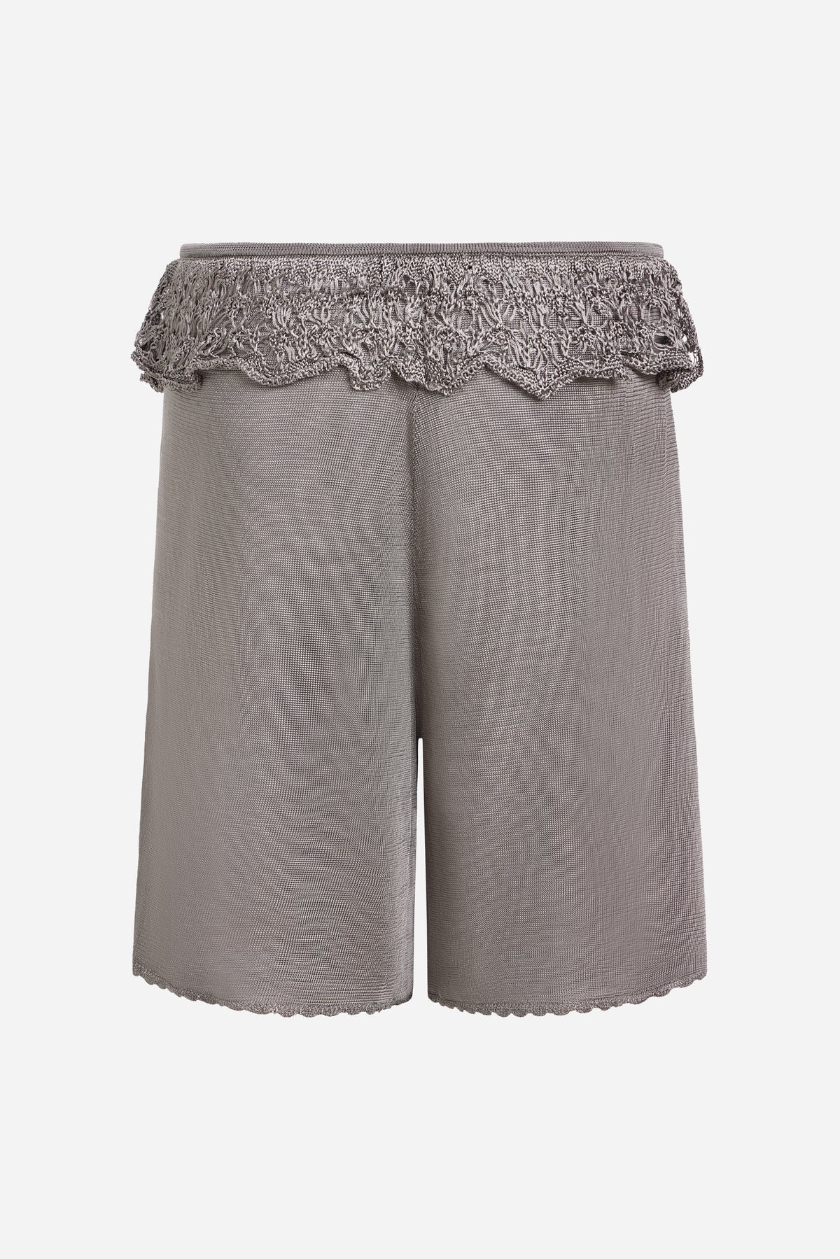 Smoke - Ash Ruffle Shorts 