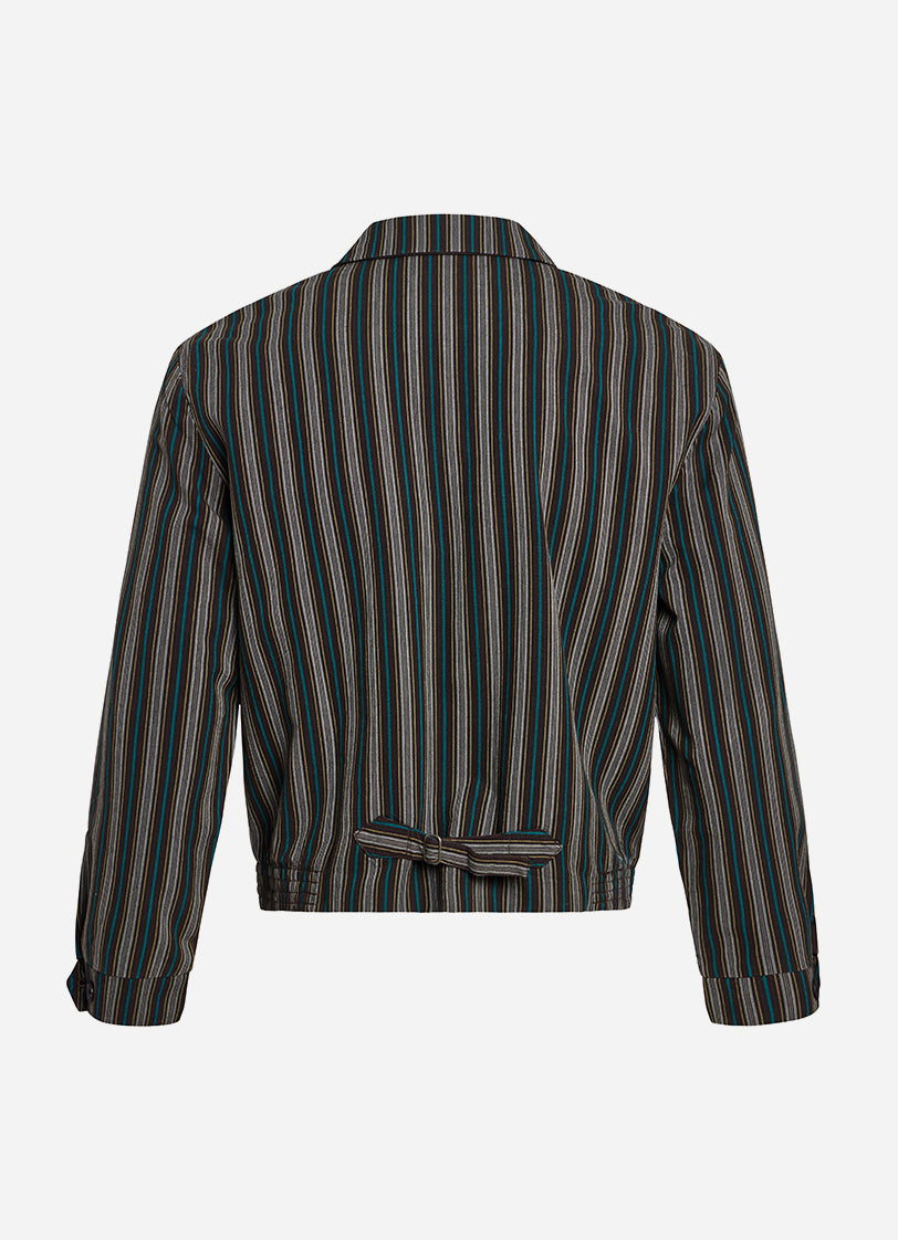 Vandyke Stripe Jacquard Jacket – EMILY DAWN LONG
