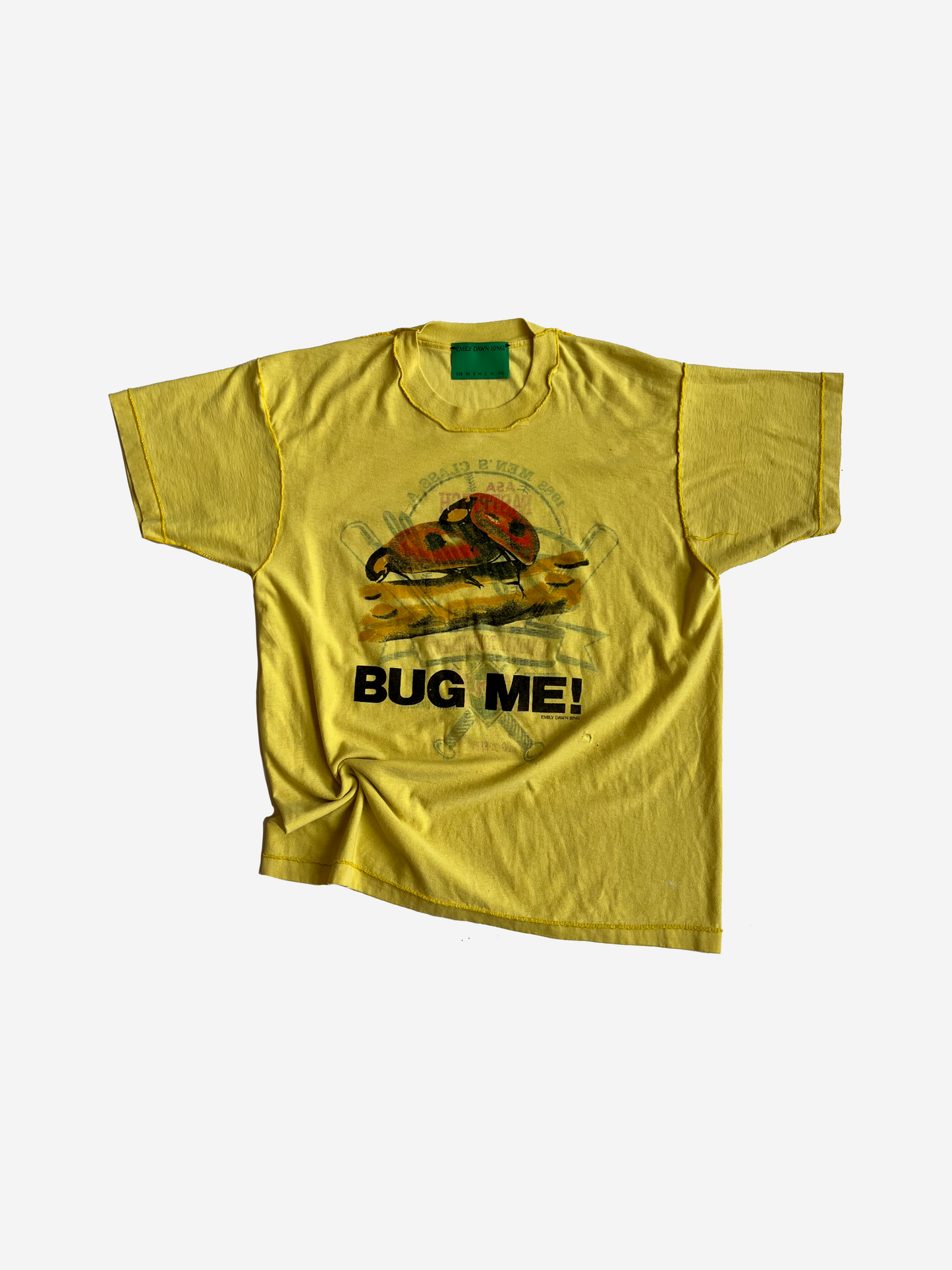 BUG ME  - Vintage Tee Softball_L