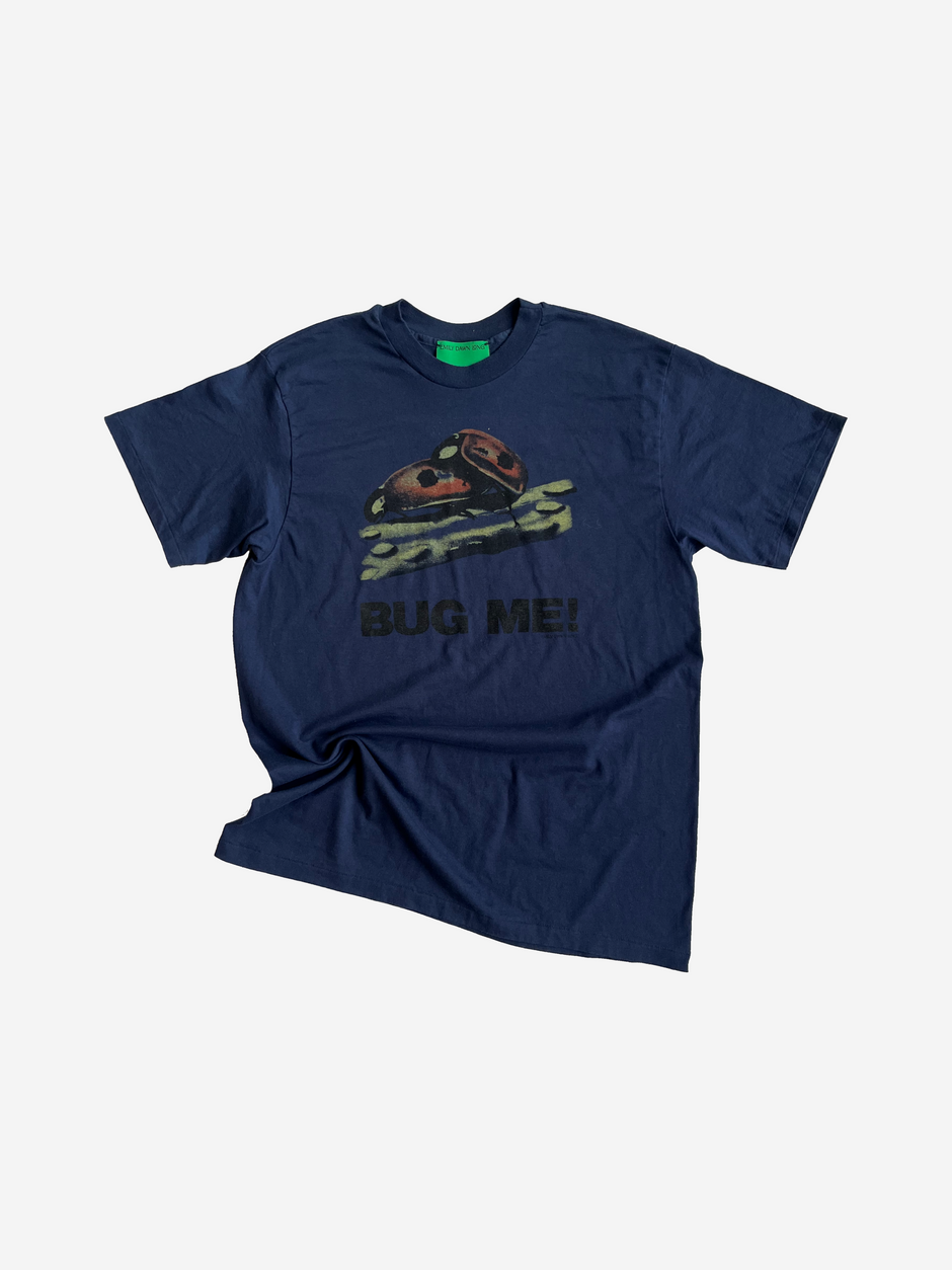 BUG ME  - Vintage Tee Faded Oxford Blue_S