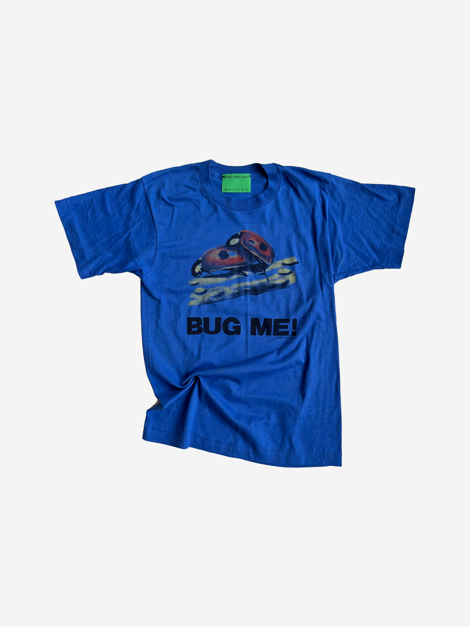 BUG ME  - Vintage Tee True Blue_M