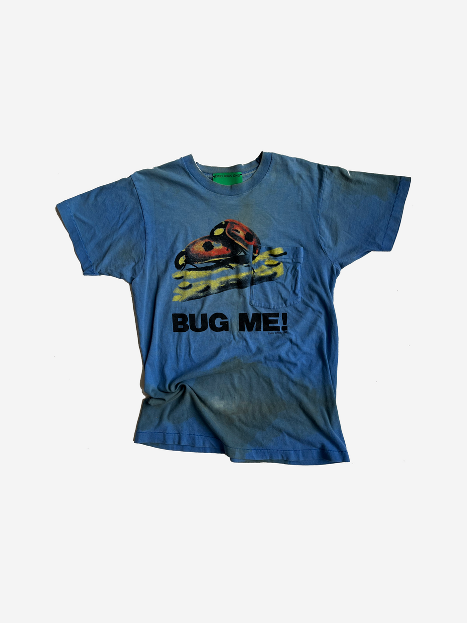 BUG ME  - Vintage Tee Weathered Light Blue_M