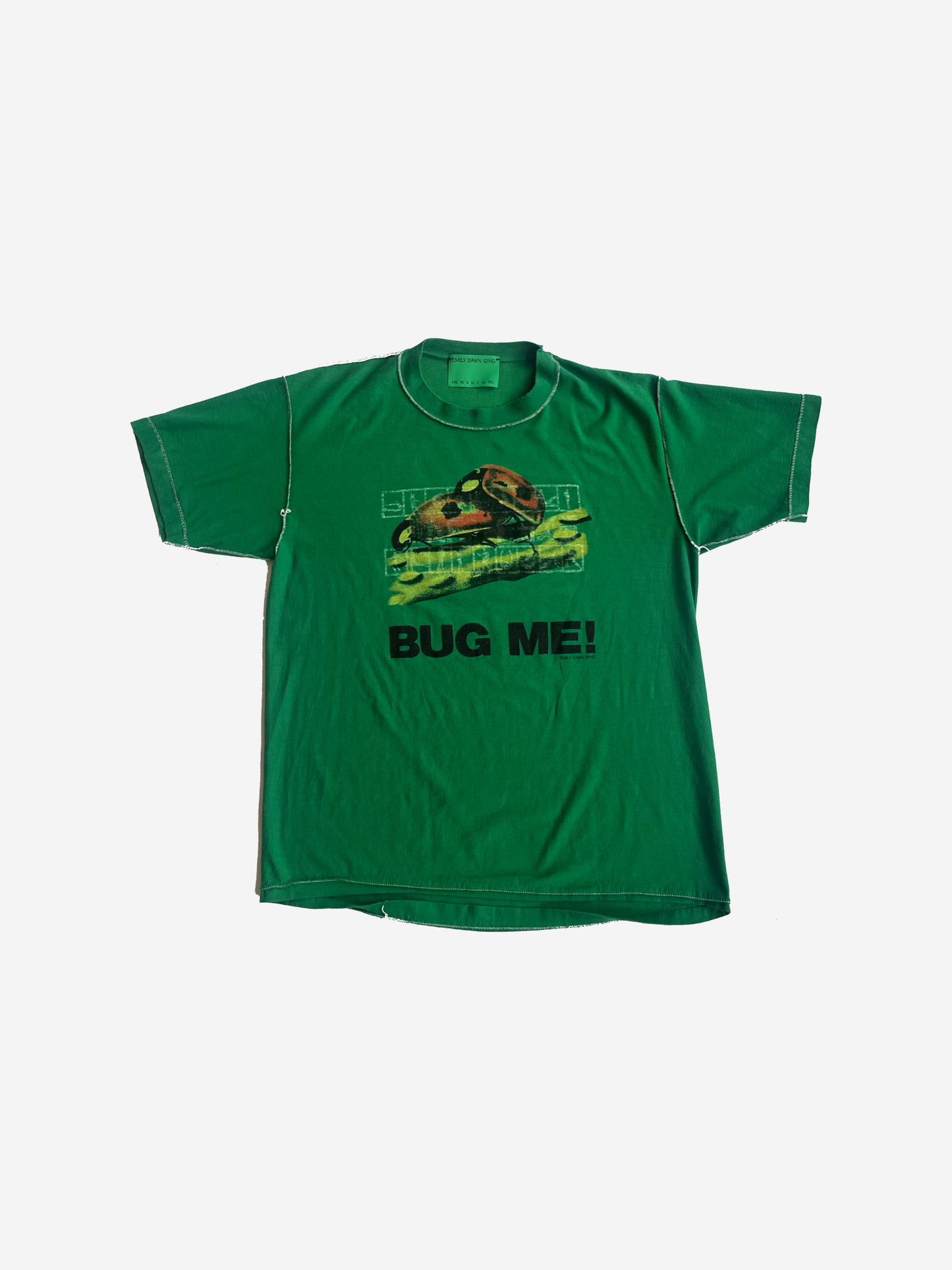 BUG ME  - Vintage Tee Green Exer-Trail_XL