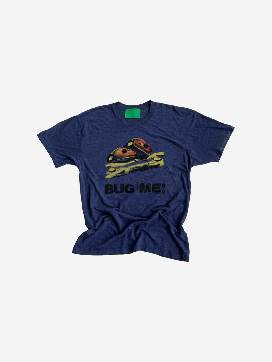 BUG ME  - Vintage Tee Thin Navy_M