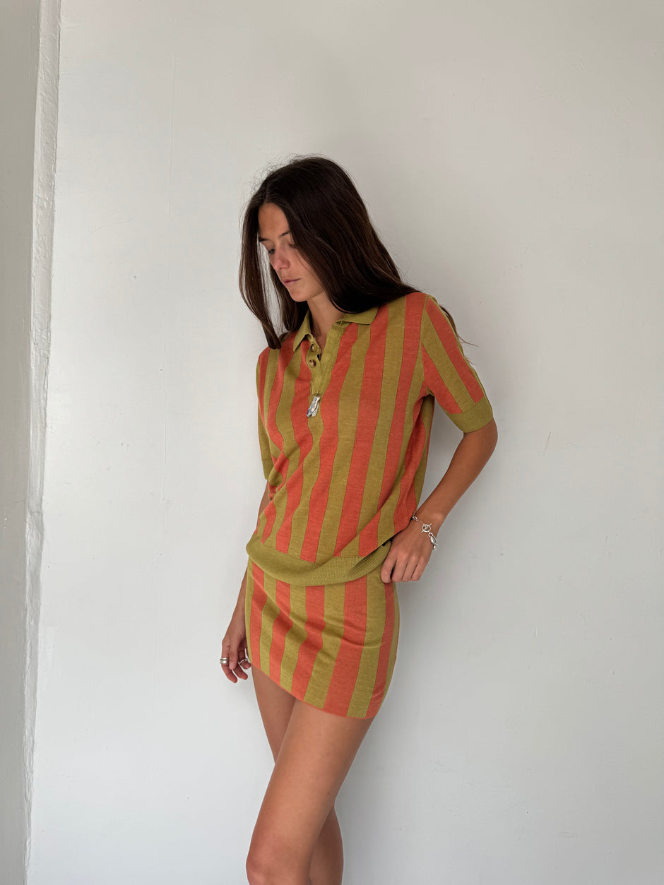 TUTTI STRIPE POLO