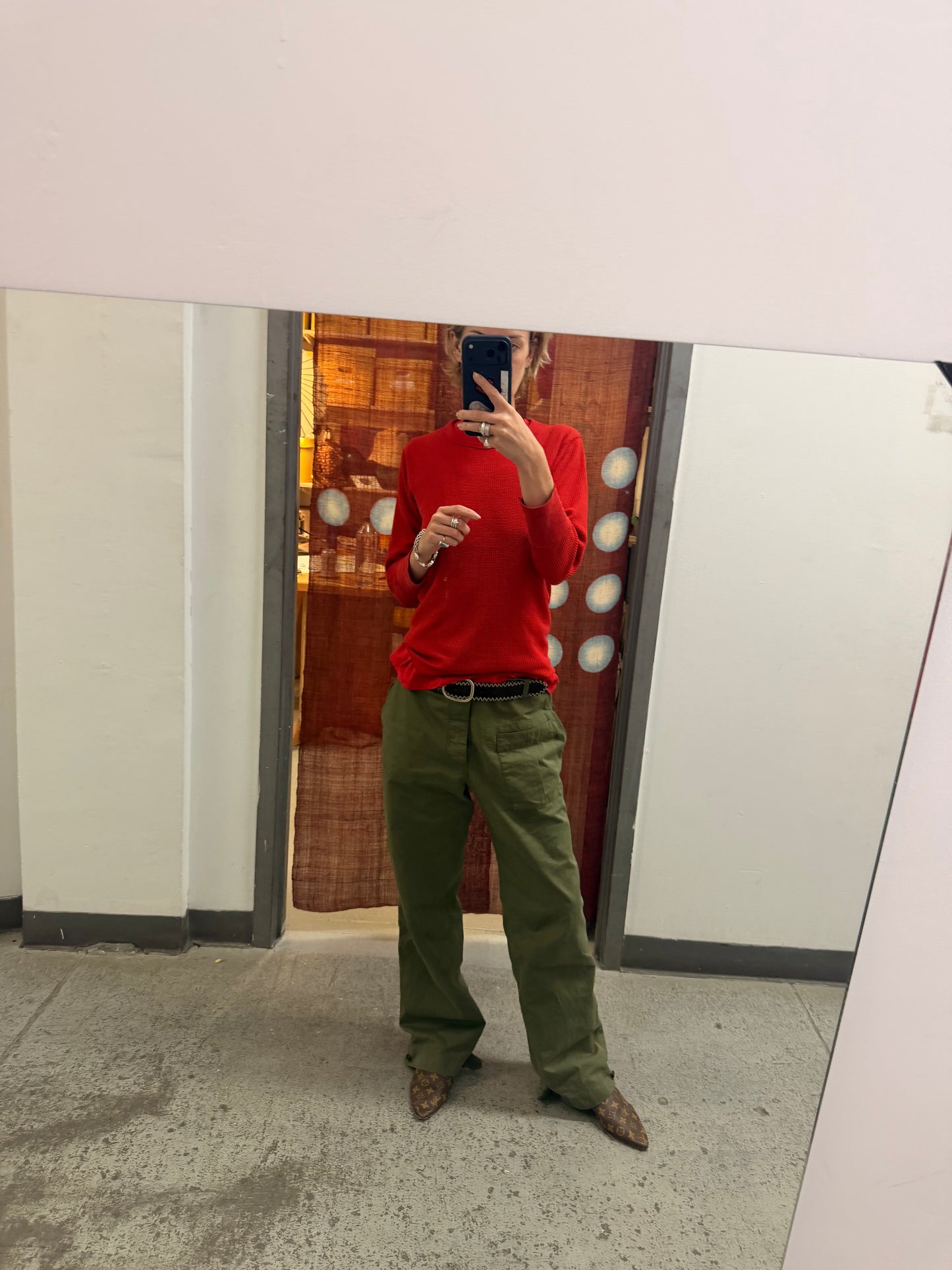 Raf Single Cargo Trouser - Khaki Green