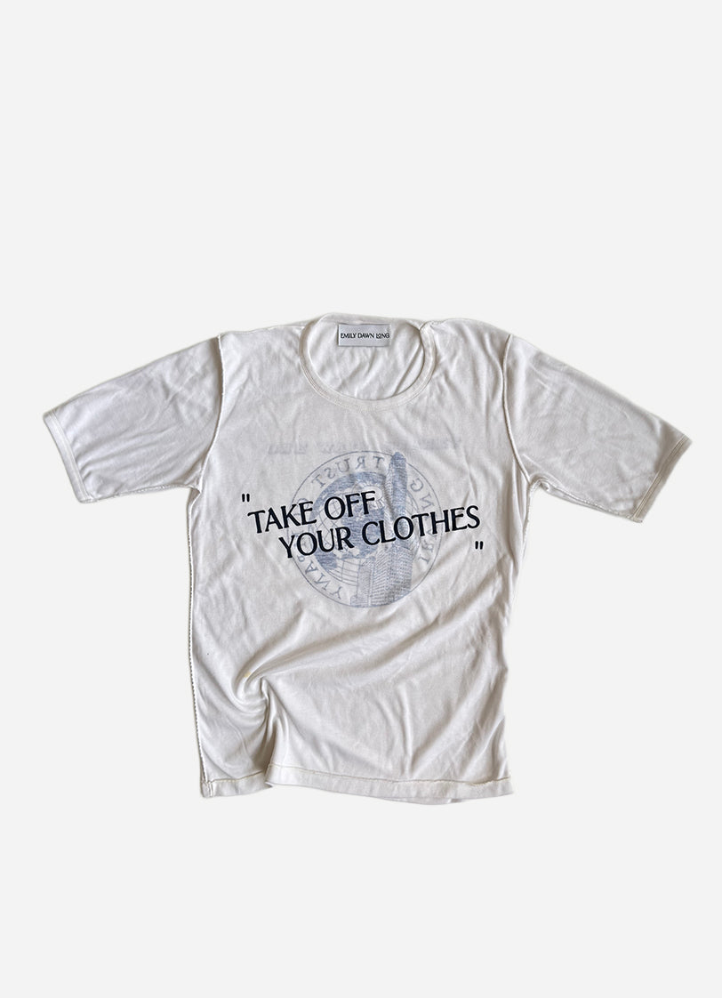 “TAKE OFF YOUR CLOTHES”  - IRVING_TRUST