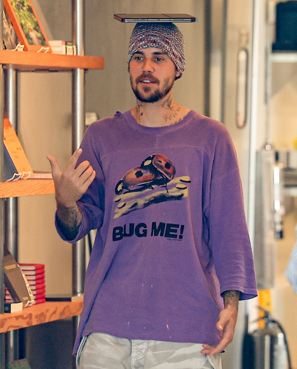 BUG ME! - Blue Tee_Tavern_M/L (u)