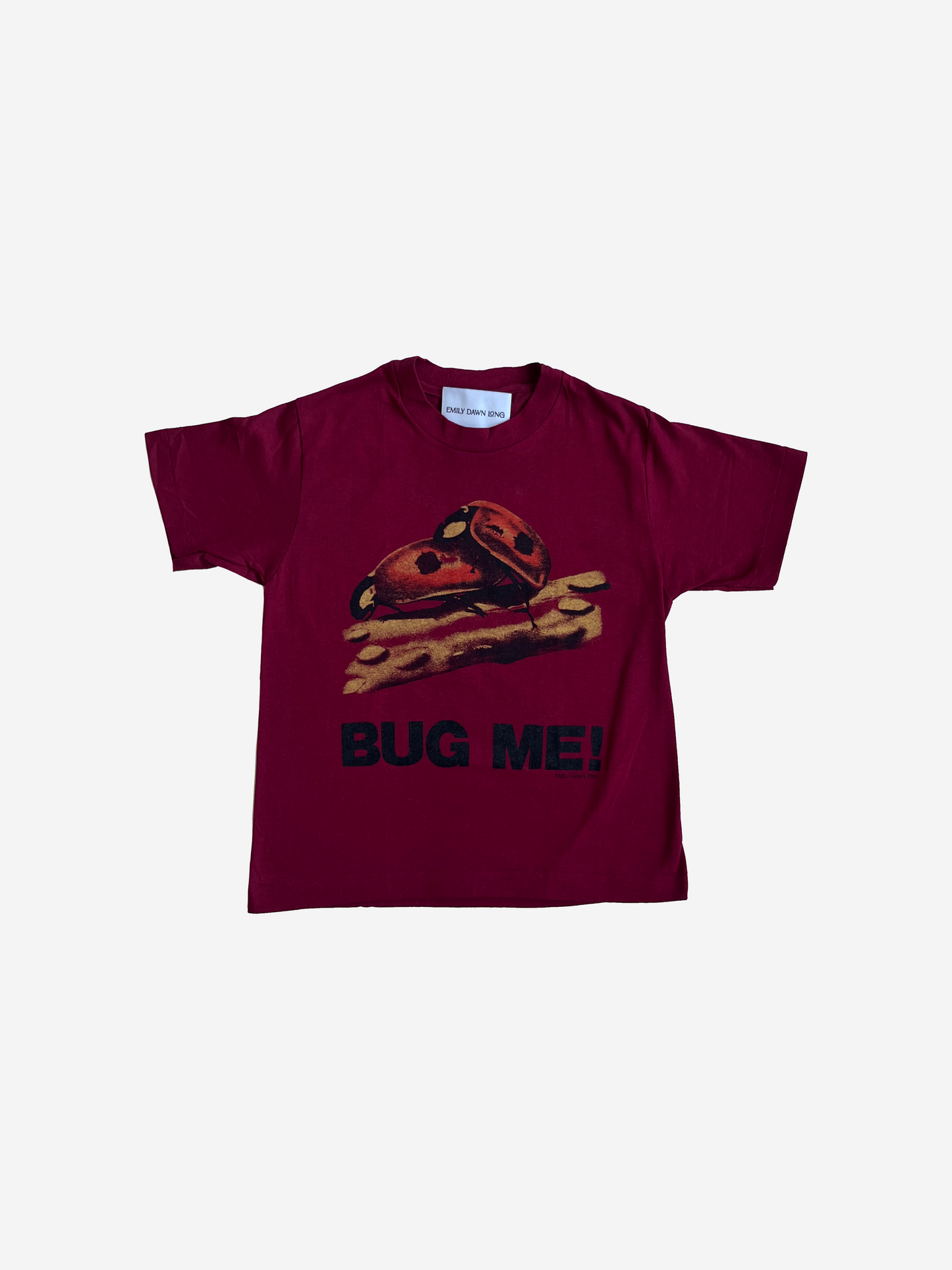 BUG ME  - Magenta Baby Tee_M/L