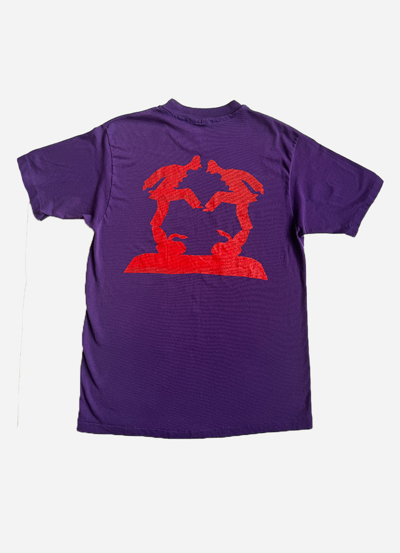 NO ONE DANCES ANYMORE - PURPLE_Vintage tee