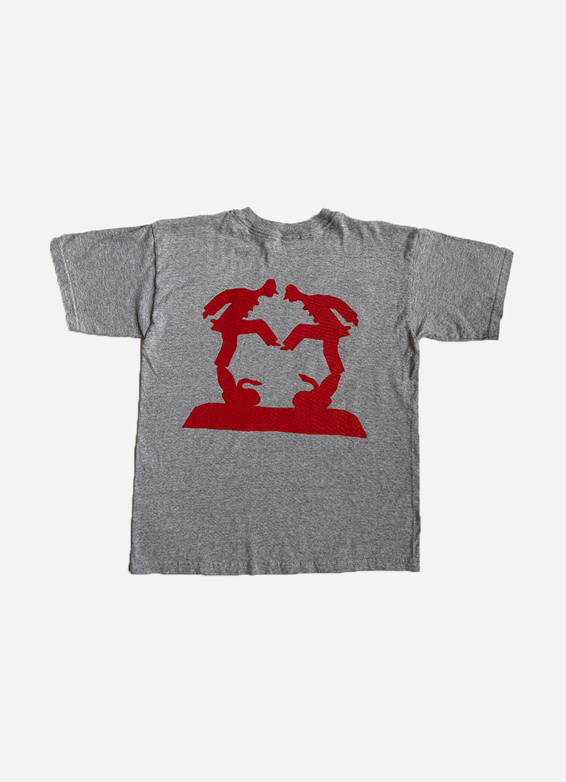 NO ONE DANCES ANYMORE - HeatherGray_Vintage tee