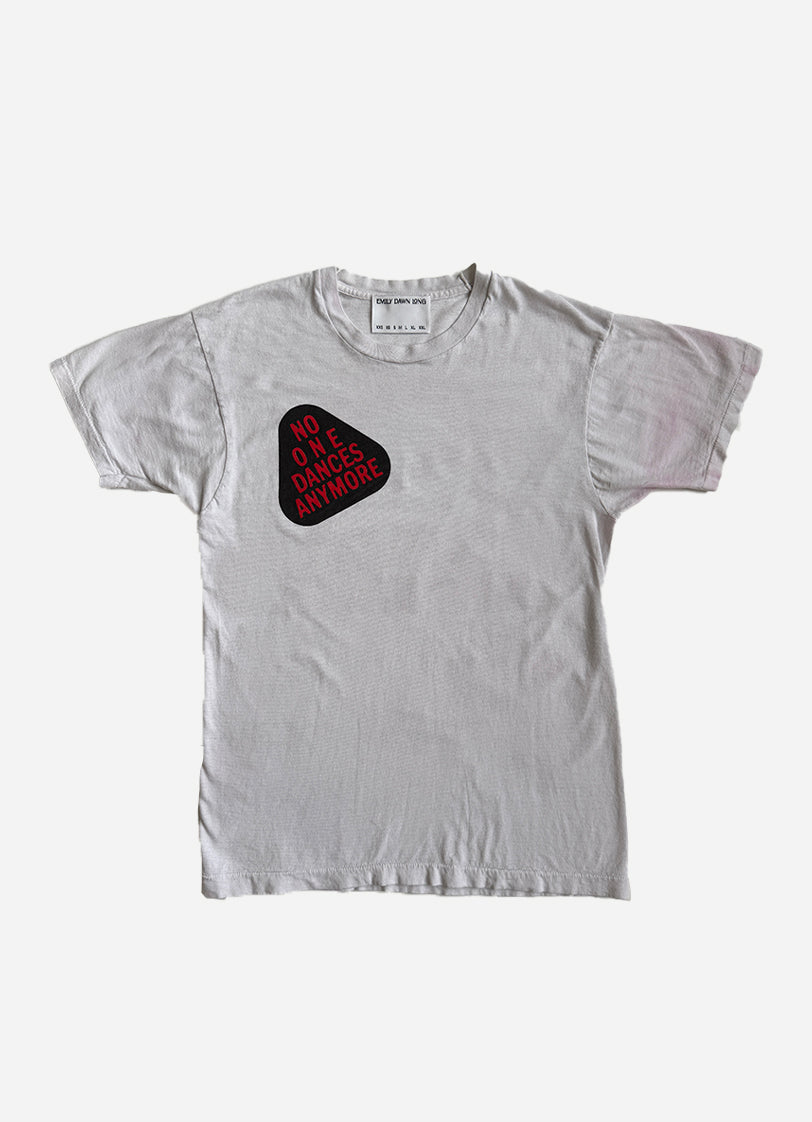 NO ONE DANCES ANYMORE - WHT2_Vintage tee