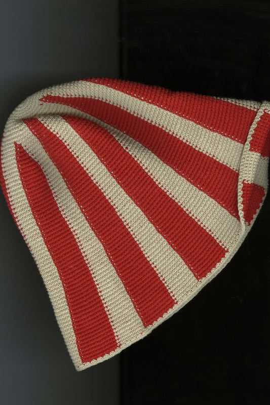 A Hat Named Wanda - Rosso Corsa Stripe