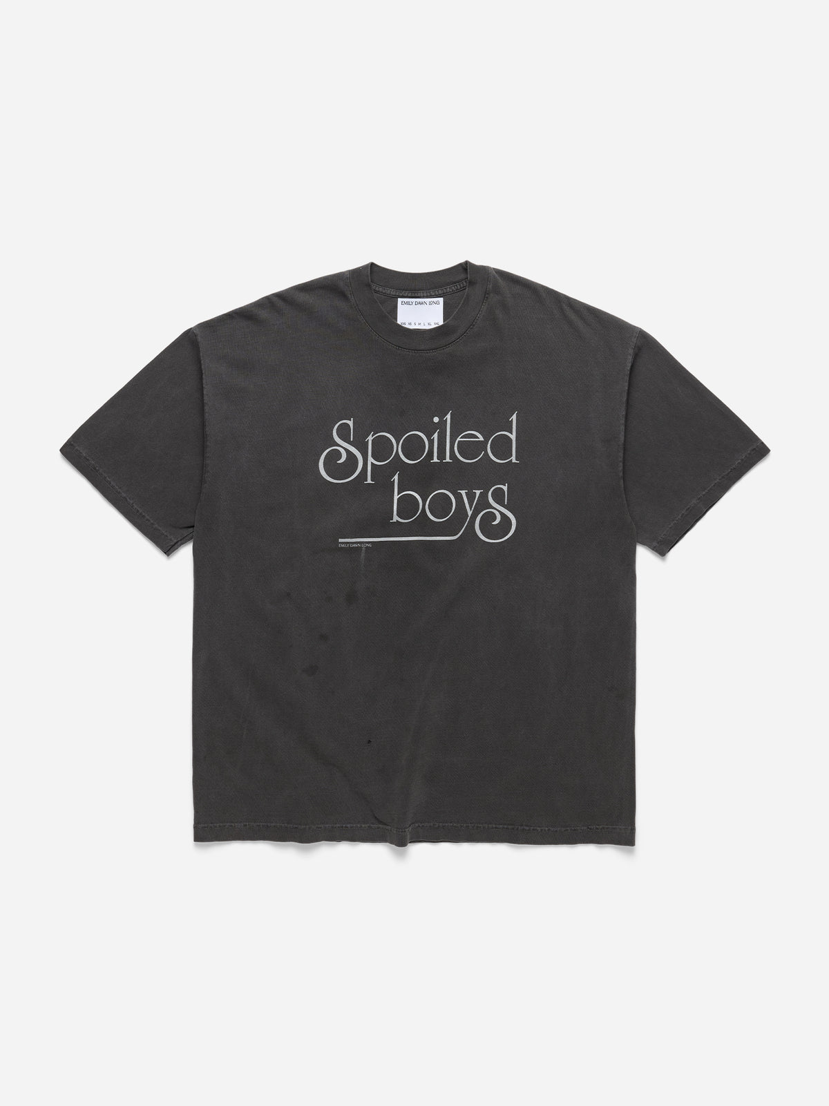 SPOILED BOYS - Dark Grey Tee_XL (H3)