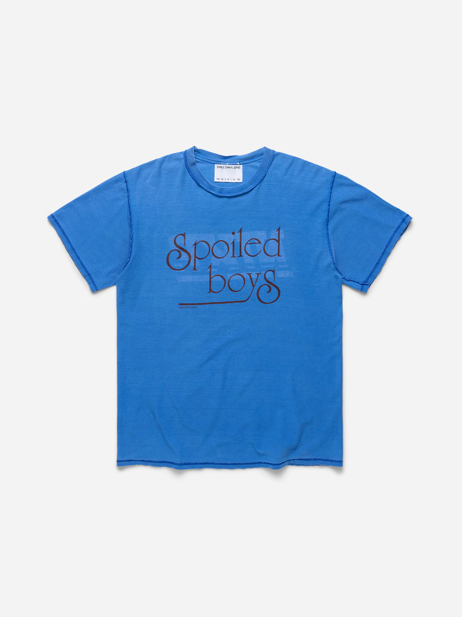 SPOILED BOYS -  Blue Tee_Nike_L (E)