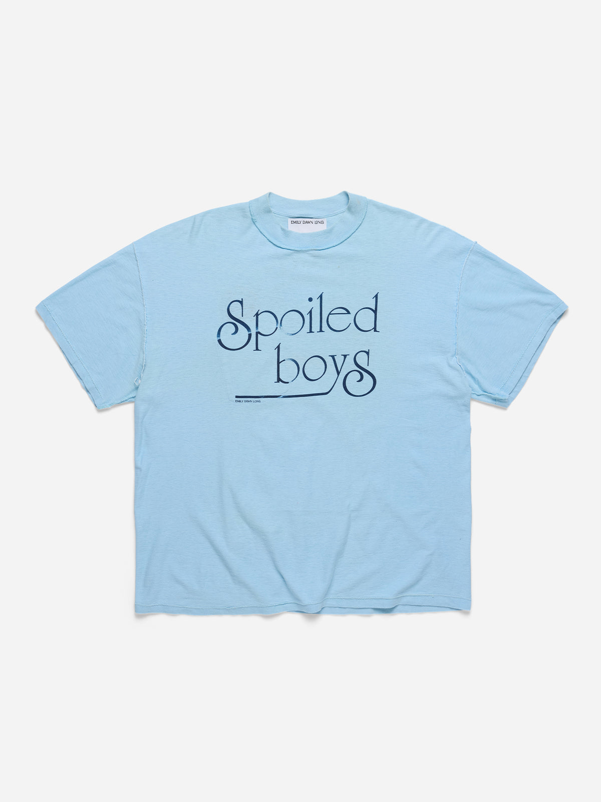 SPOILED BOYS - Light Blue Pocket Tee_Kauai_XXL (D3)