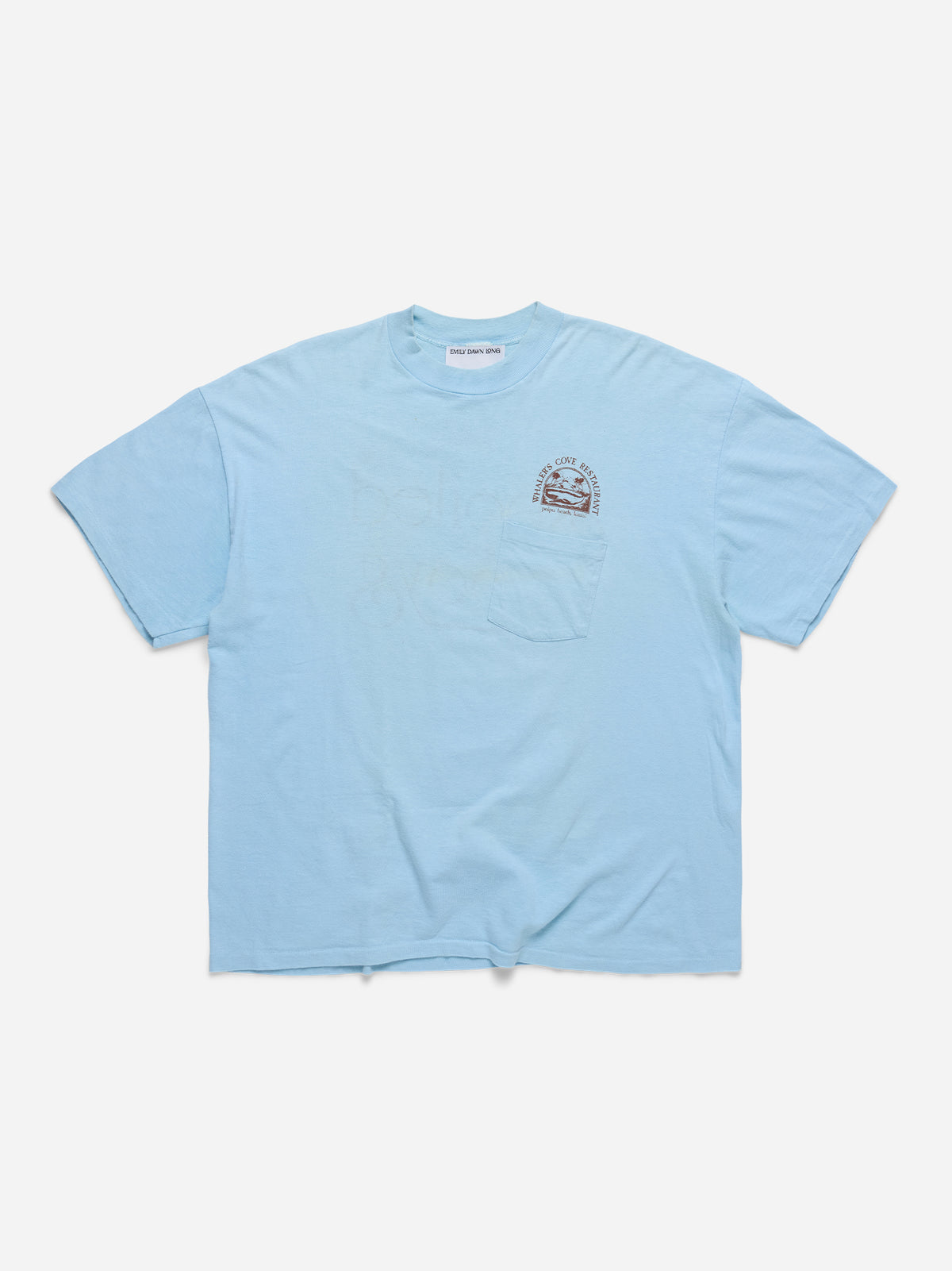SPOILED BOYS - Light Blue Pocket Tee_Kauai_XXL (D3)