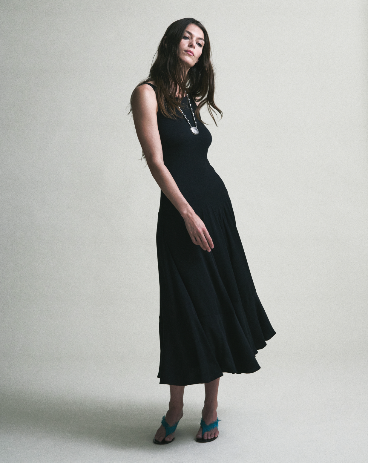 Dammit Janet Dress - Rose Silk Jersey EMILY DAWN LONG Dammit Janet Dress - Rose Silk Jersey EMILY DAWN LONG