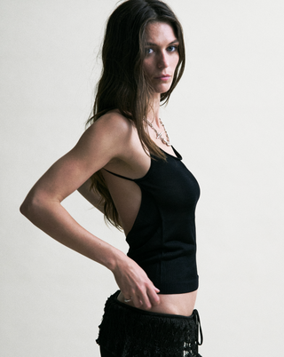 Kipling Backless Tank - Black – EMILY DAWN LONG