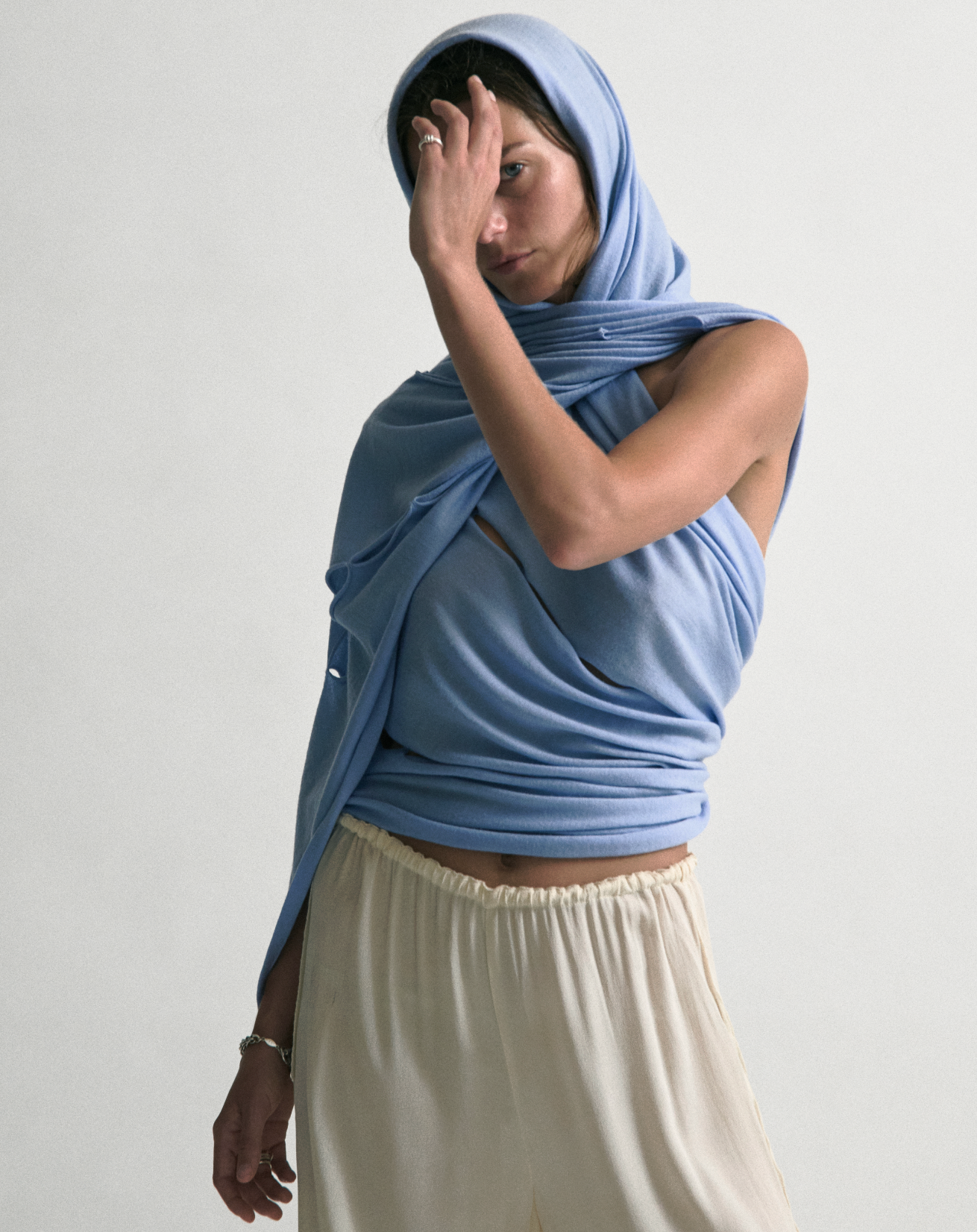RIVER SHAWL - Scarf, Top, Shawl