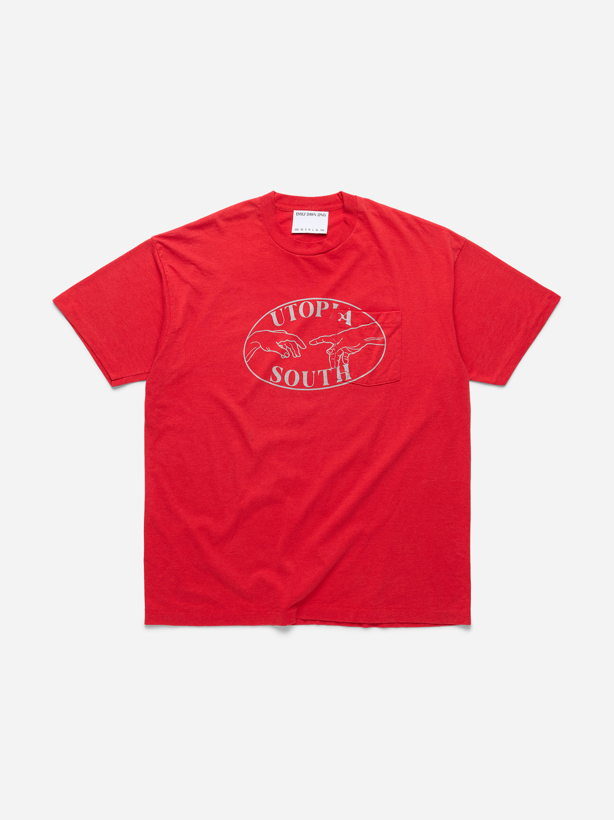 UTOPIA SOUTH - Red Tee_L (C2)