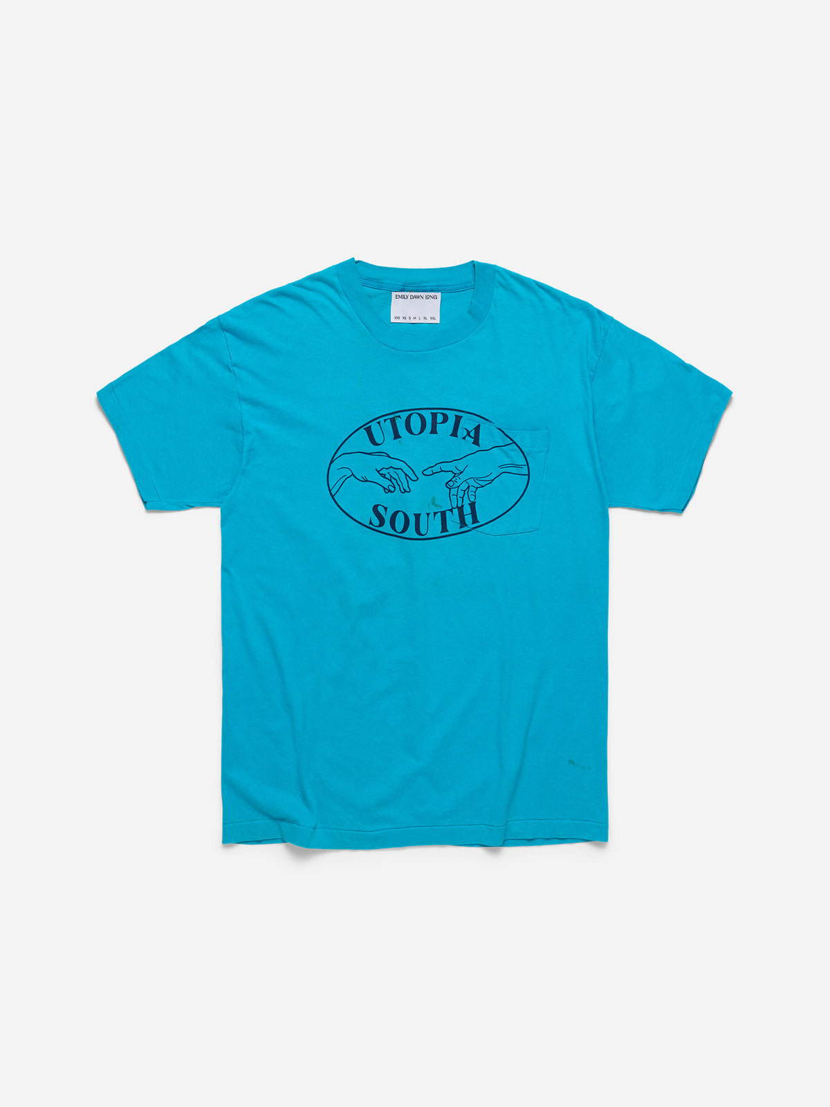 UTOPIA SOUTH - Aqua Tee_L (B2)
