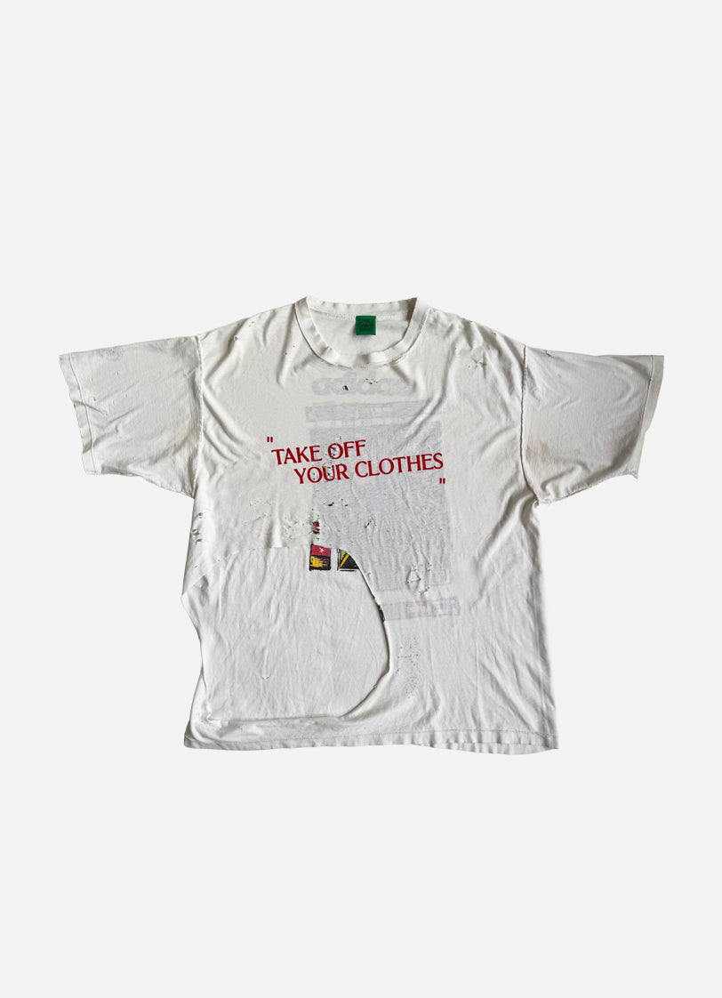 “TAKE OFF YOUR CLOTHES”  - WHT12_XL_XXL