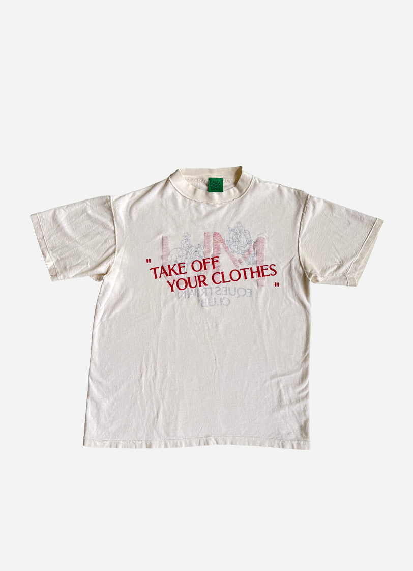 “TAKE OFF YOUR CLOTHES”  - WHT_CROPPED_S_M