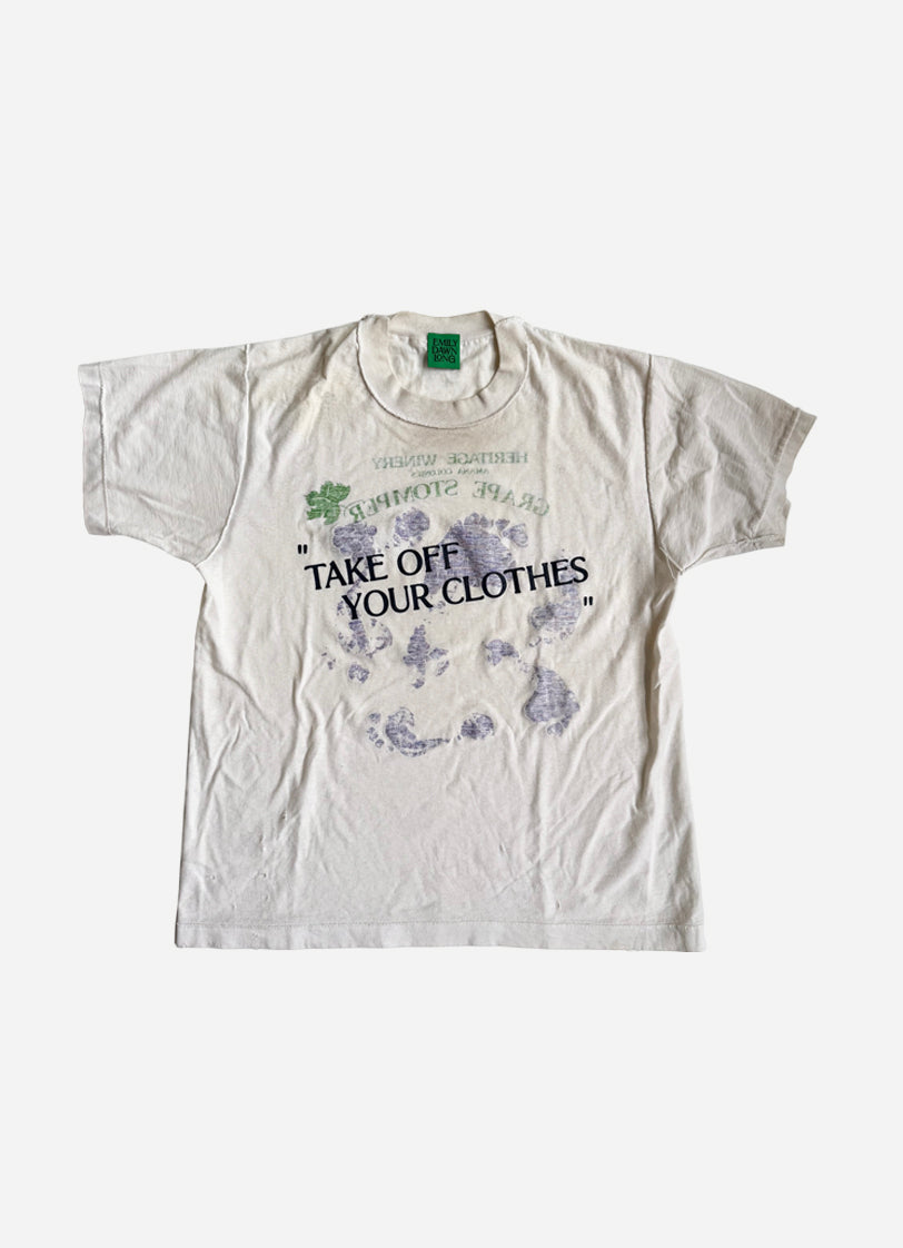“TAKE OFF YOUR CLOTHES”  - WHT2_S_M